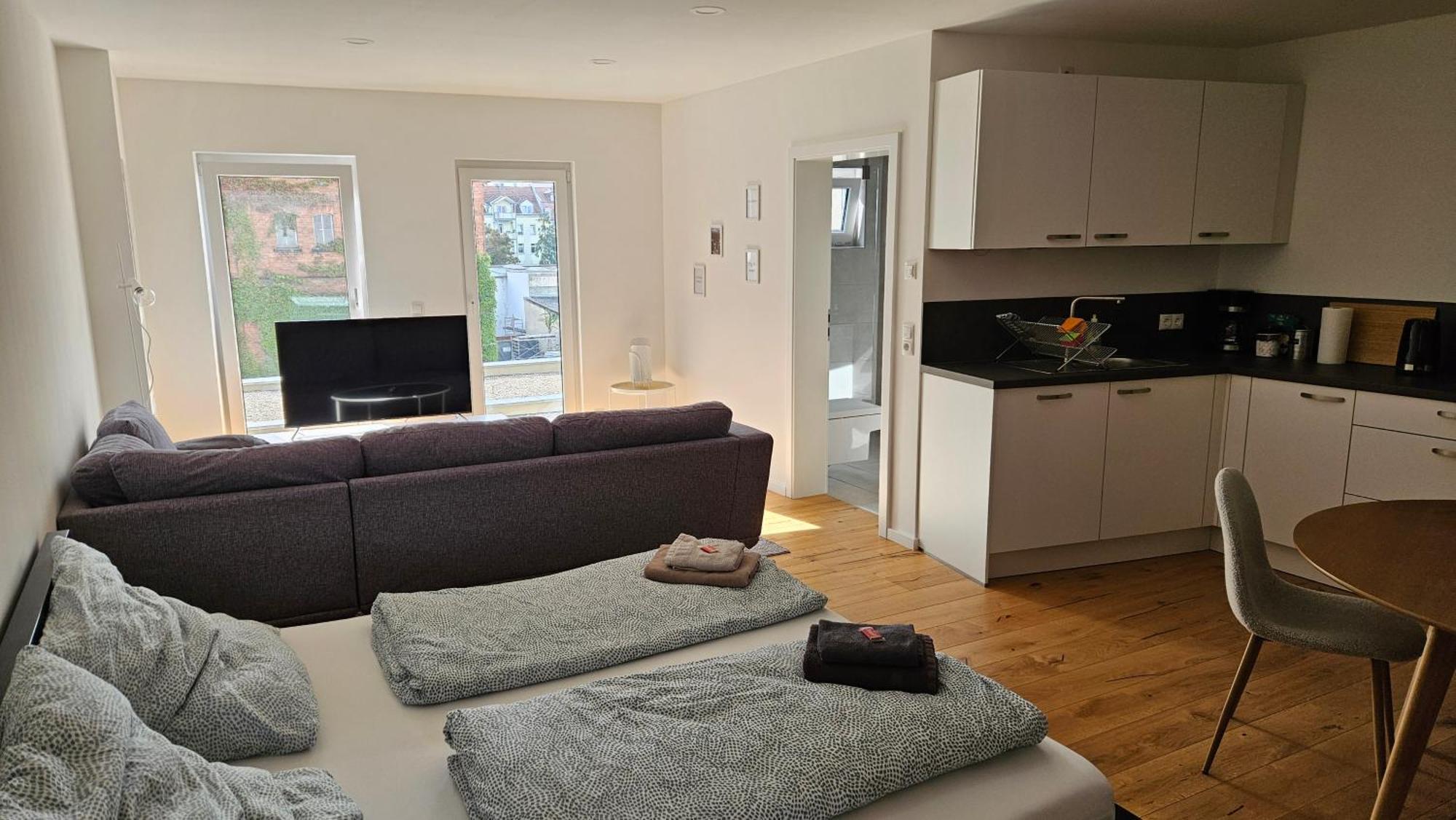 Apartment Ku28 Two Bamberg - Ruhig In Zentraler Lage Mit Parkplatz エクステリア 写真